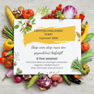 Gezonde leefstijl challenge januari 2026