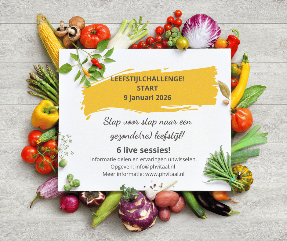 Gezonde leefstijl challenge januari 2026